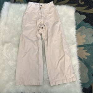 Universal Thread Wide-Leg Cargo Pants in Pale Pink